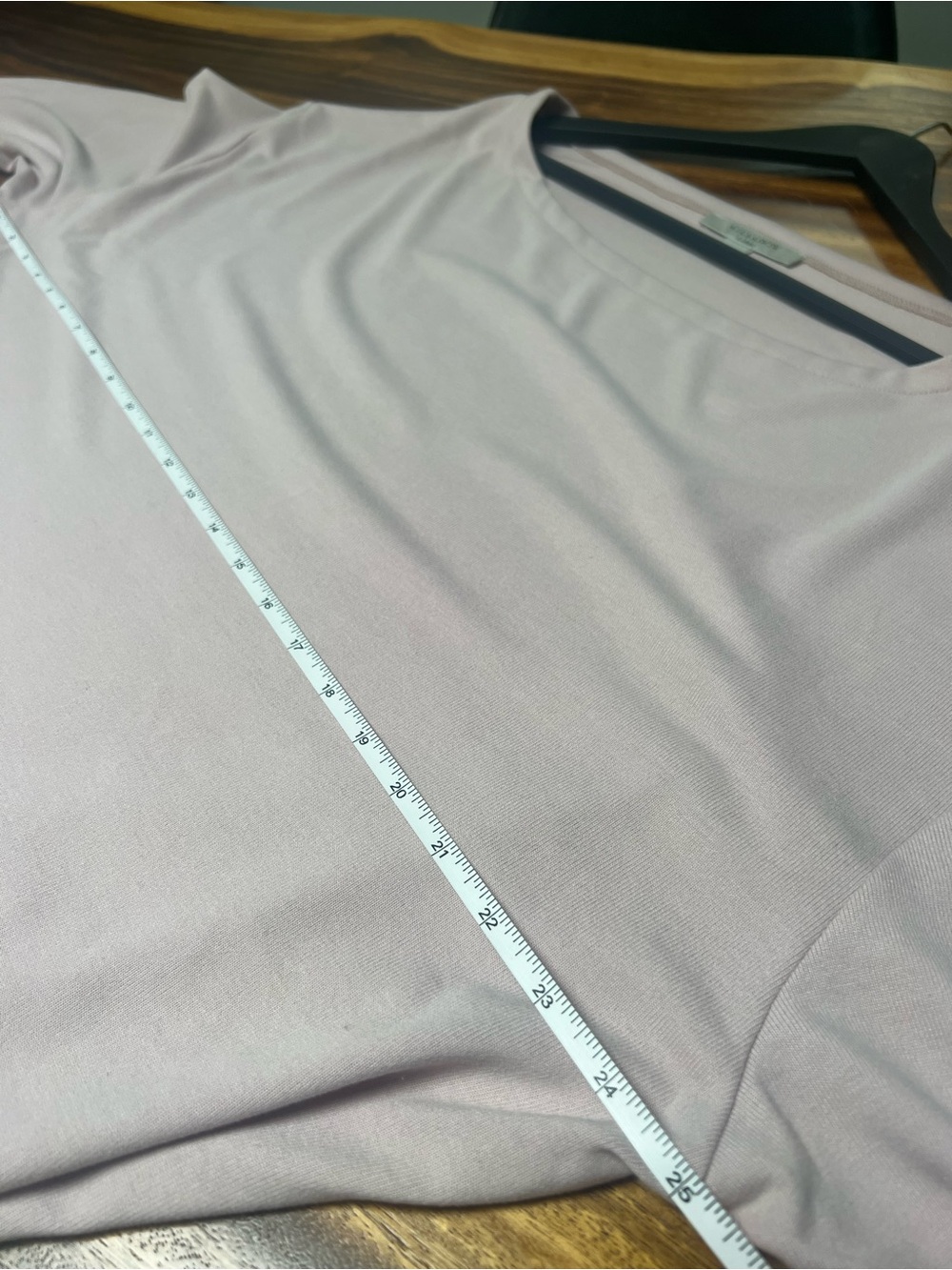 AllSaints Rita LS Tee Mauve Boatneck Relaxed Fit Long Sleeve Top - Picture 6 of 14